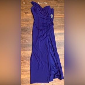 OnyxNite Purple Formal Evening Gown Size 12